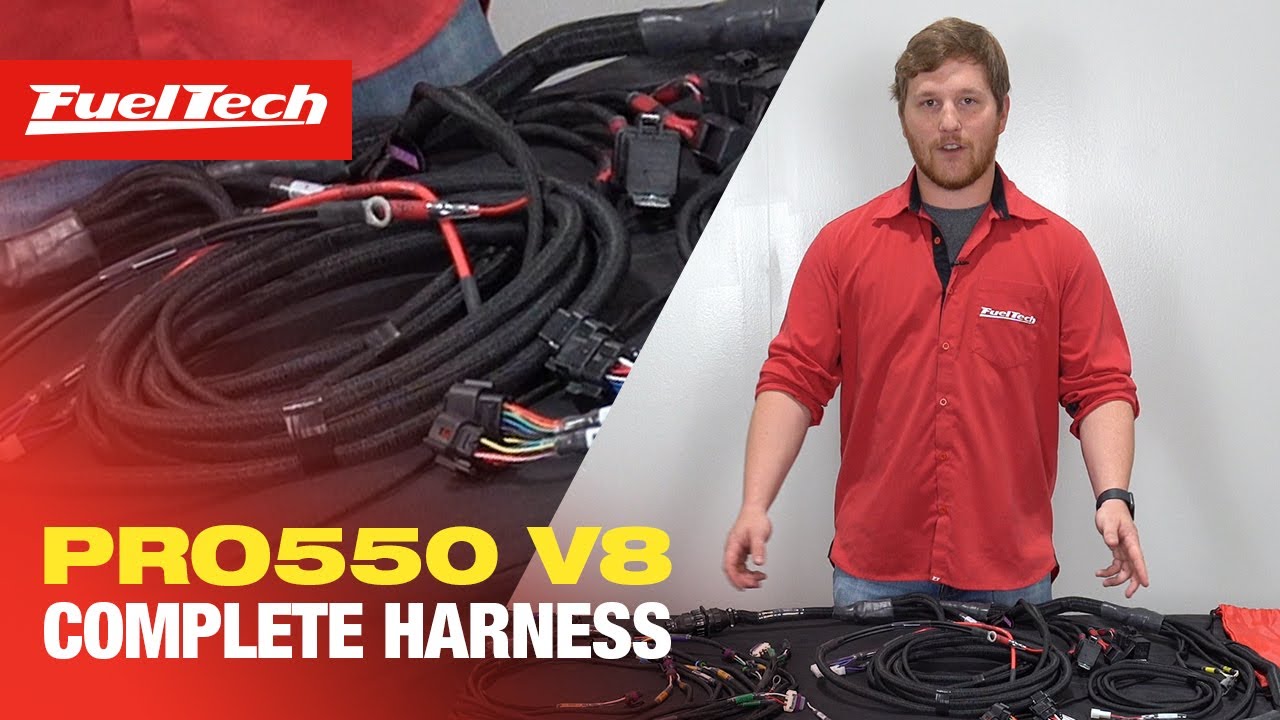Полный комплект FuelTech PRO550 V8!