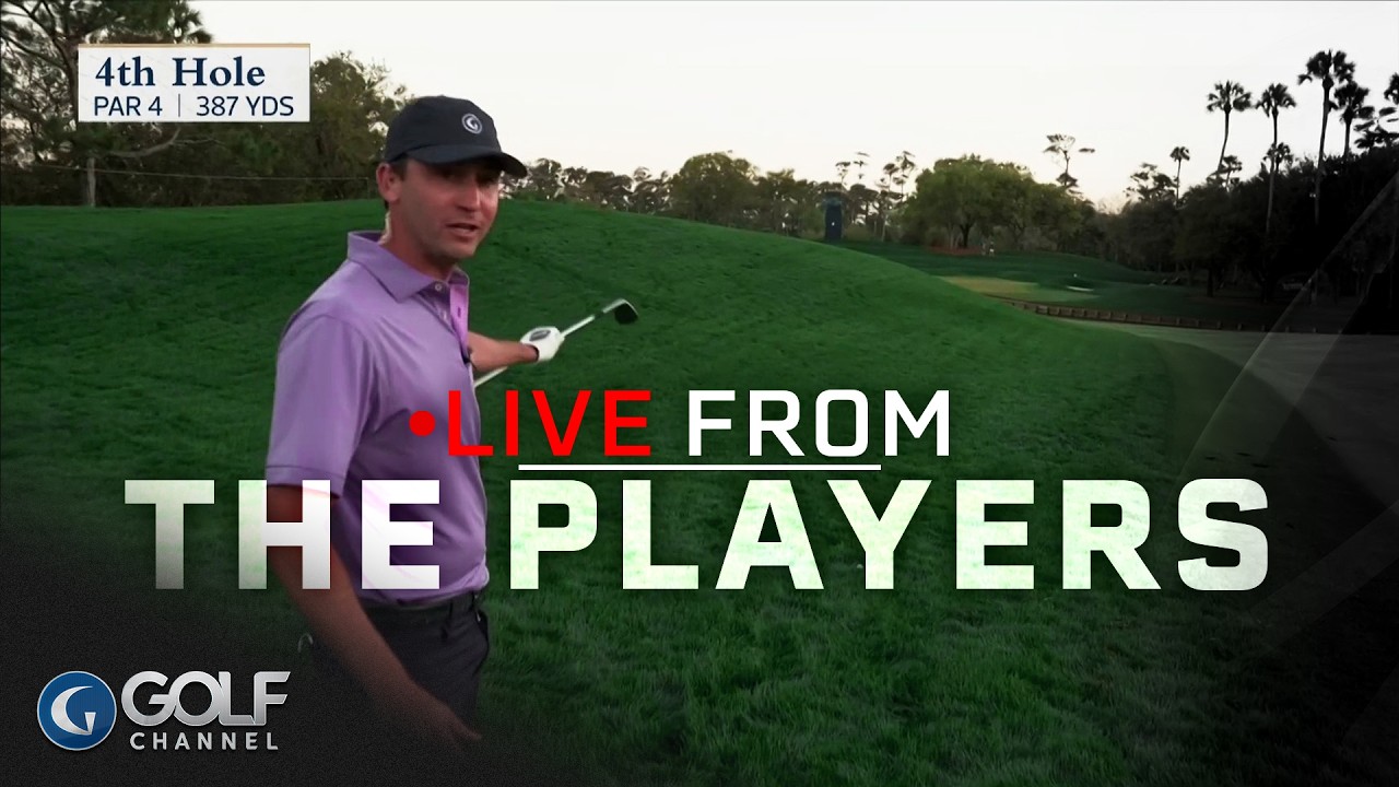 Smylie recreates Scheffler's 2024 shot on no. 4 at TPC Sawgrass | Golf Channel