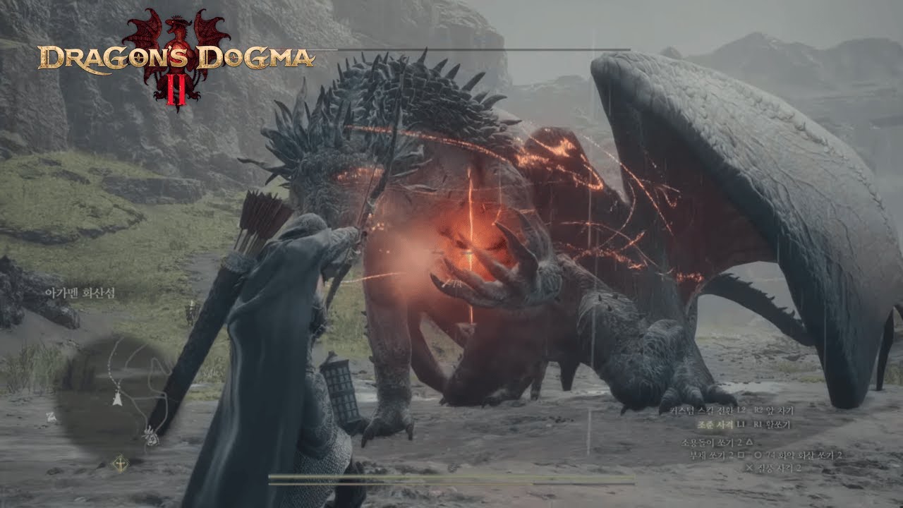 Archer Solo vs Drake (No damage, No pawns, No potions) [Dragon's Dogma 2]