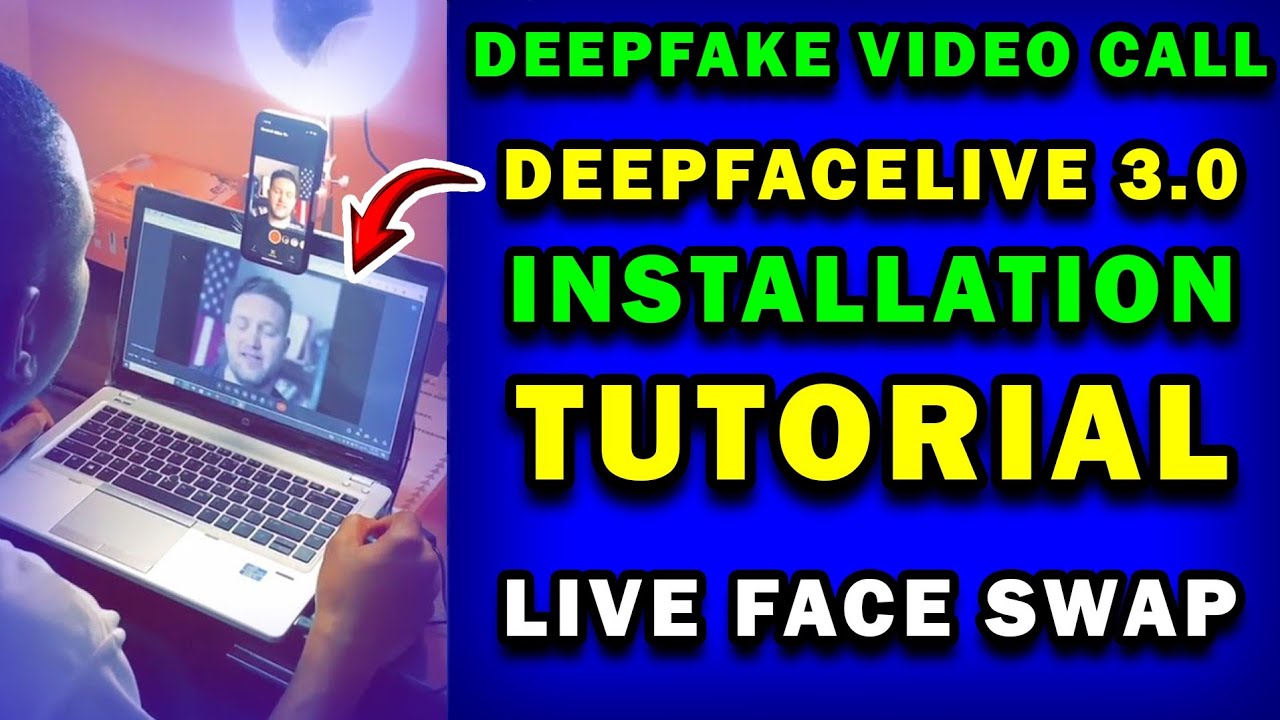 Deepfacelive Video call Tutorial no GPU! Face Swap in Video call #deepfacelive #money #ai #videocall