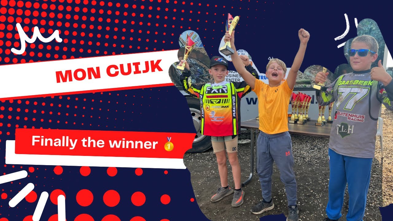 MON CUIJK | Kash “the Hammer” van Hamond | Finally the winner again | Motocross