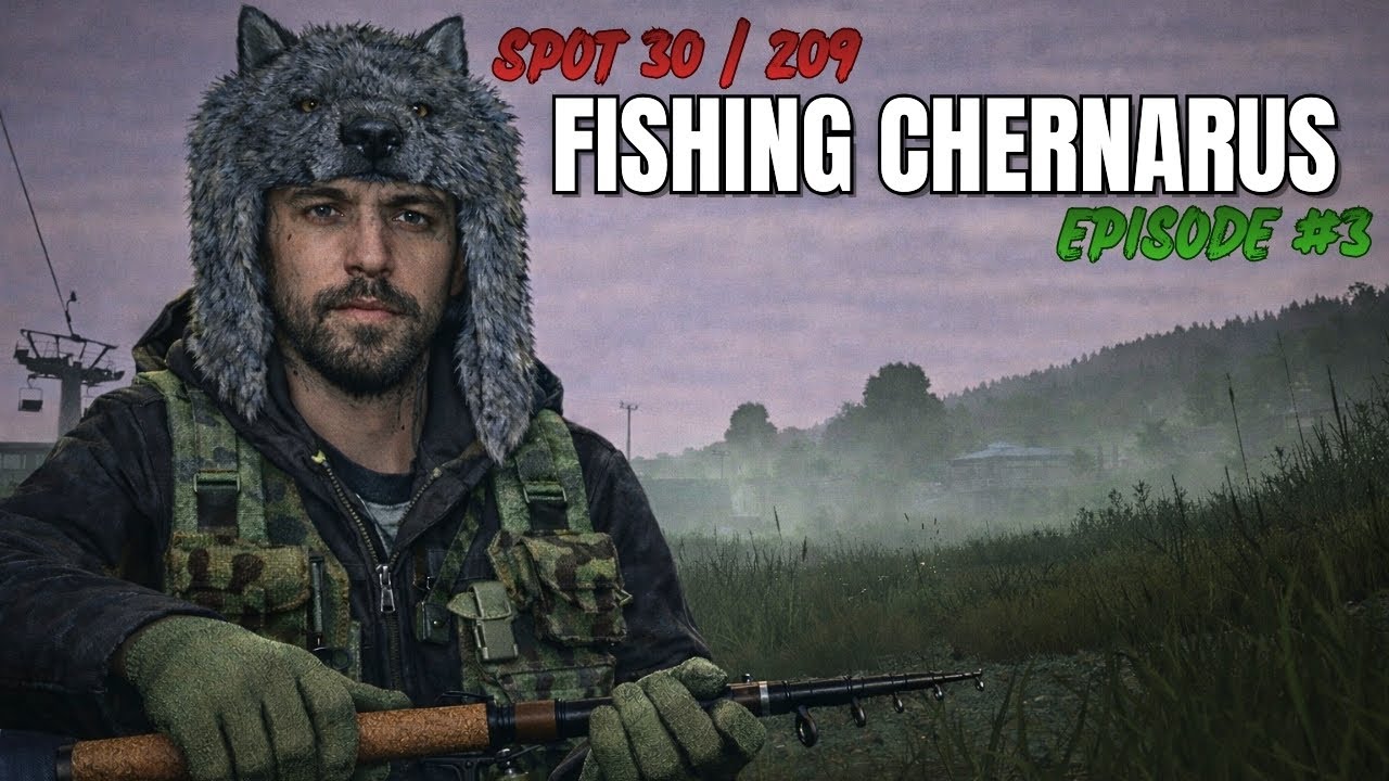 EVERY Lake, River & Pond in DayZ Chernarus | Full Map Fishing Challenge (Episode 3)