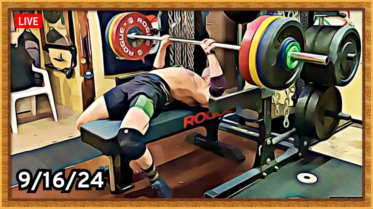 9/16/24 - Back | Workout Stream | LIVE 🔴
