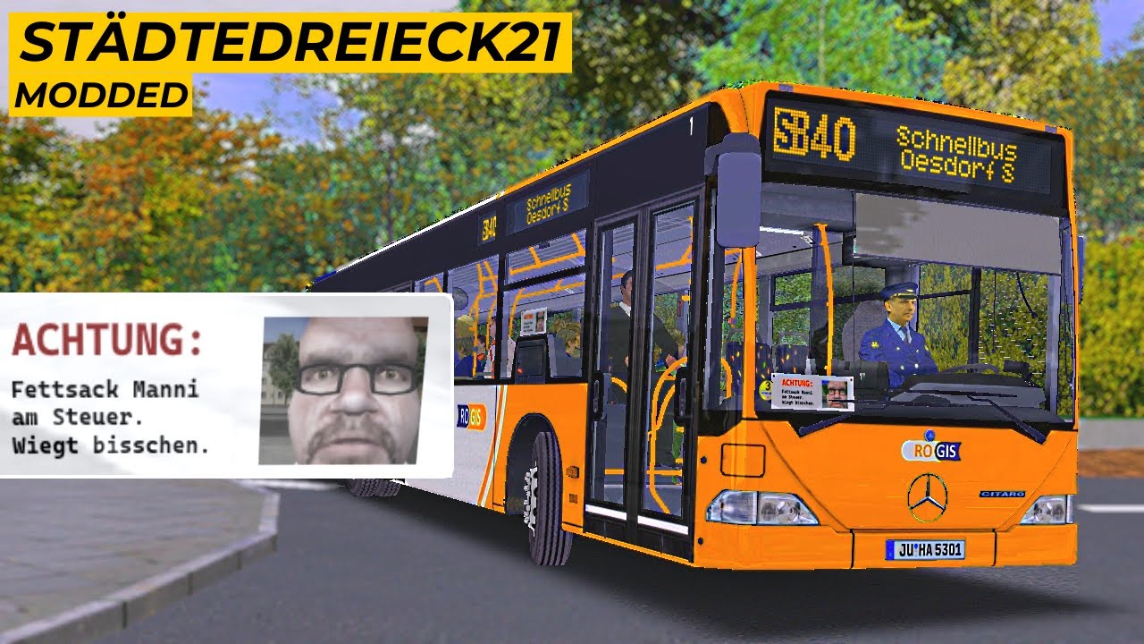 OMSI 2 [60 FPS] - SCHNELLBUS im EURO 4 CITARO! 🔥🚌 - Let's Play Omsi 2 [#880]