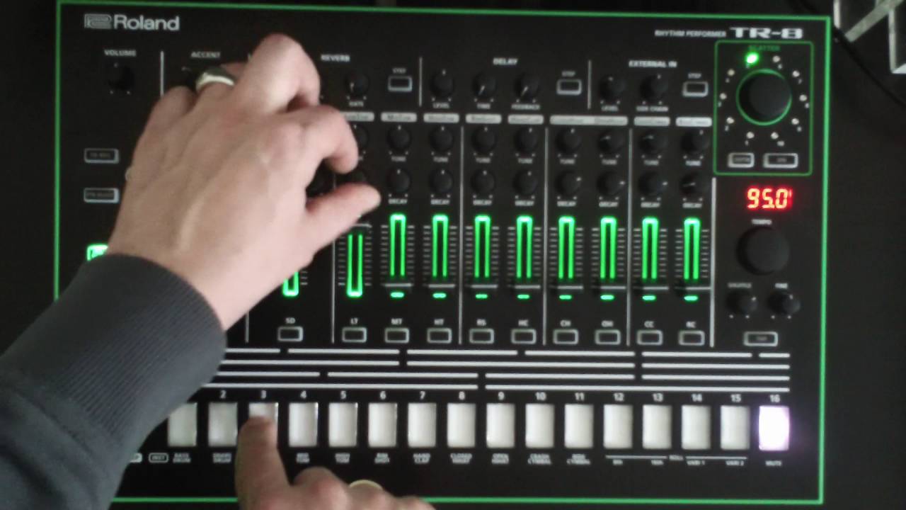 Roland TR 8 with TR-606 sounds