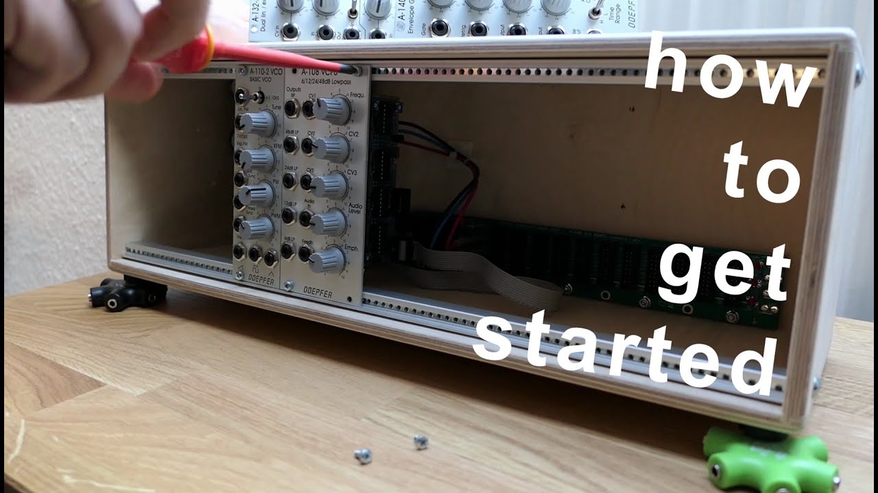 5 minutes, 4 modules ~ Eurorack Starter guide