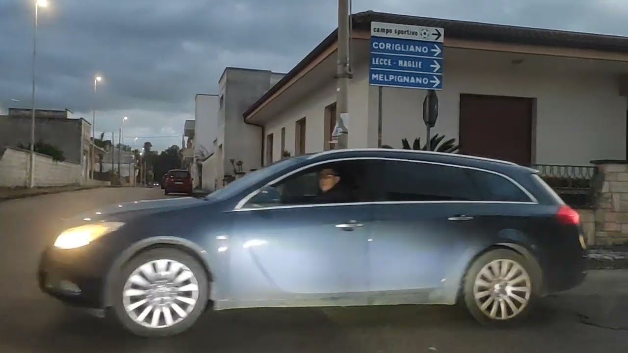 In Auto dal Carnevale di MARTANO a MAGLIE, passando da CASTRIGNANO de Greci.🇮🇹