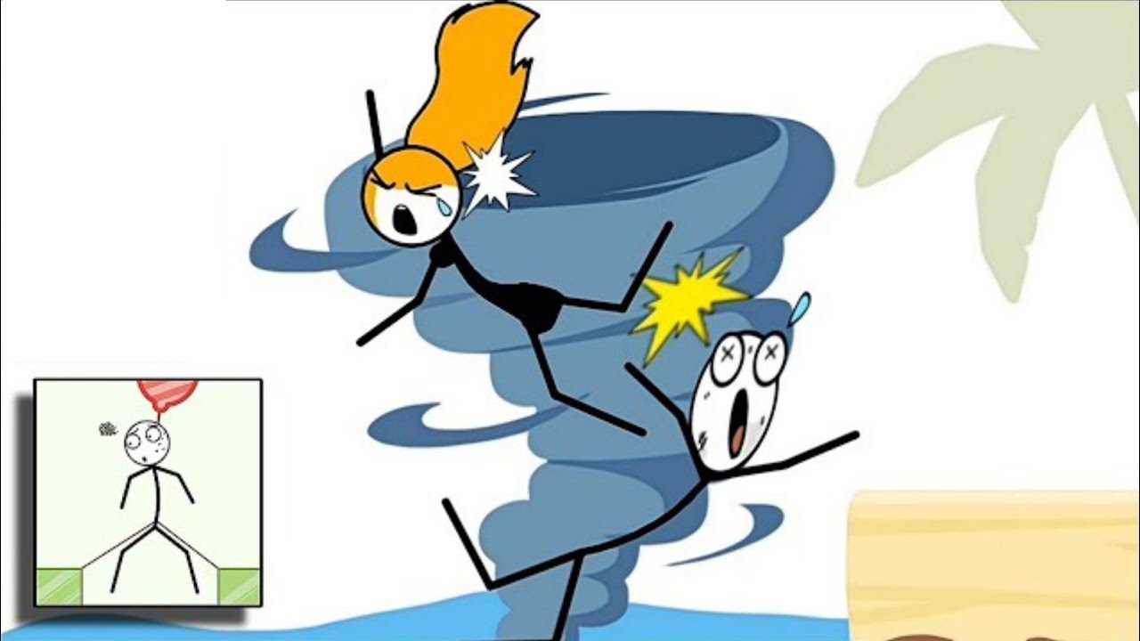 dangling man - Funny Stickman Puzzle Game levels 1-30 - Gameplay - Walkthrough