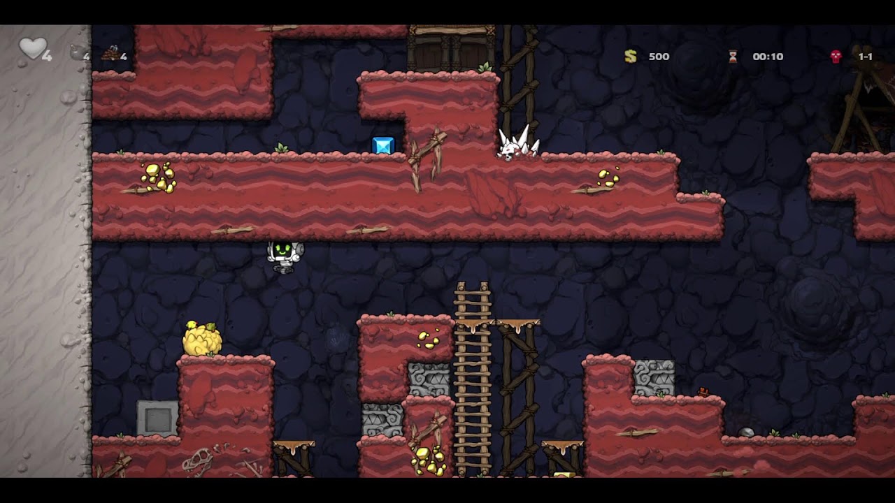 Spelunky HD and 2 Daily Challange 2026-03-09