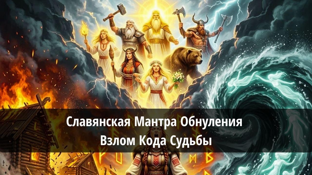 ✨ Славянская Мантра Обнуления - Взлом Кода Судьбы