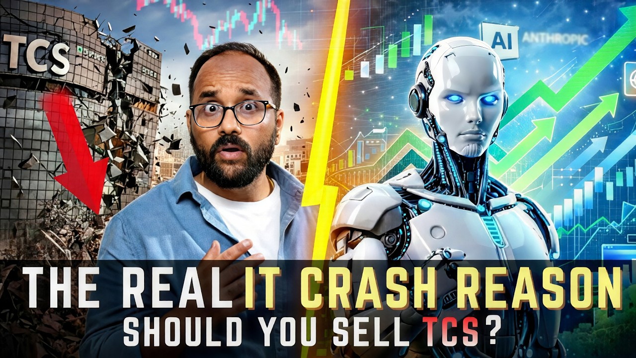 AI is Killing Indian IT – Should you Buy TCS now? #stockmarket #tcs