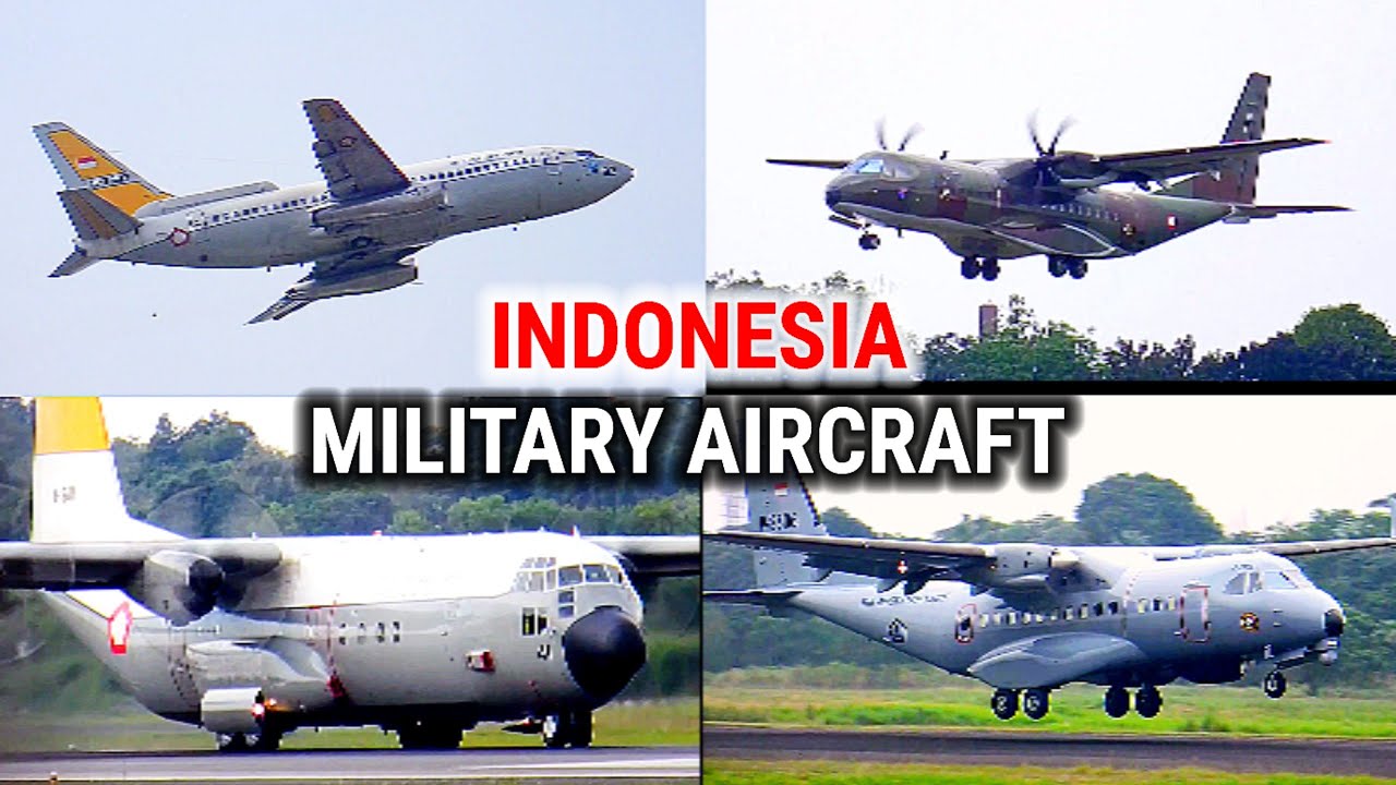 Jenis-jenis Pesawat Angkut, Latih, Dan VIP TNI AU - TNI AL Take Off Dan Landing 