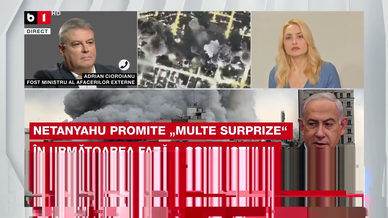 TALK B1 CU IRINA PETRARU. PLOAIE ÎMBIBATĂ CU PETROL PESTE TEHERAN/CONDUCEREA PSD, ȘEDINȚĂ MÂINE P1