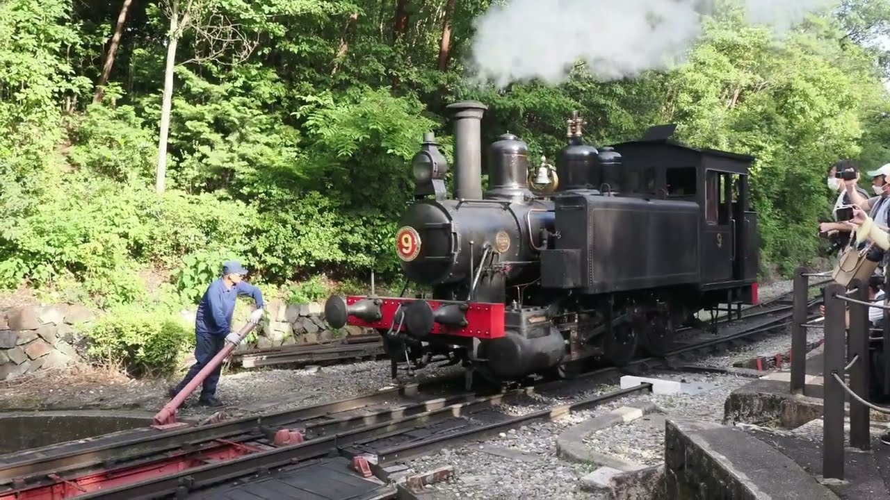 明治村ＳL９号オーバーホール前最後の汽笛
