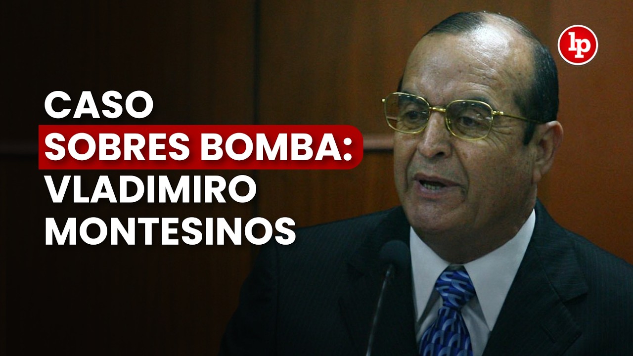 Vladimiro Montesinos: juicio oral por caso Sobres Bomba