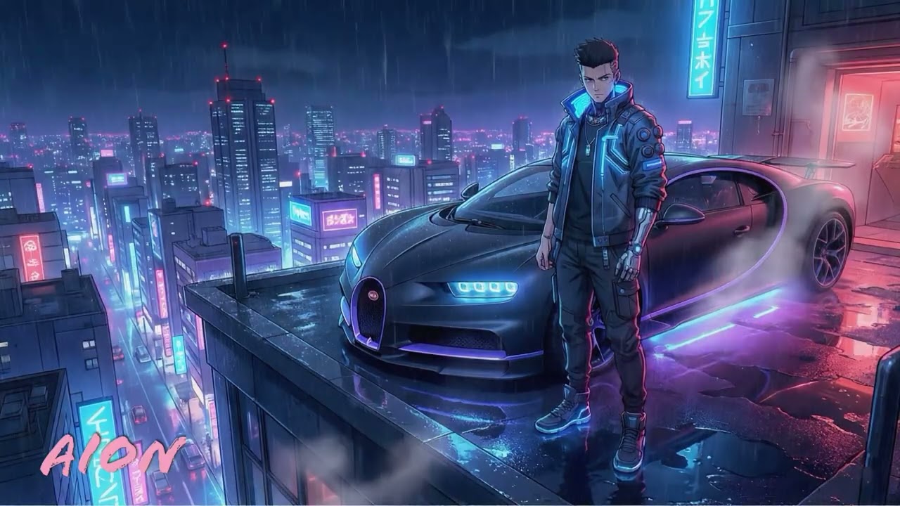 🌑 Obsidian Pulse: Heavy Bass & Melodic R&B [Deep Sub / Cyber-Noir Anime]