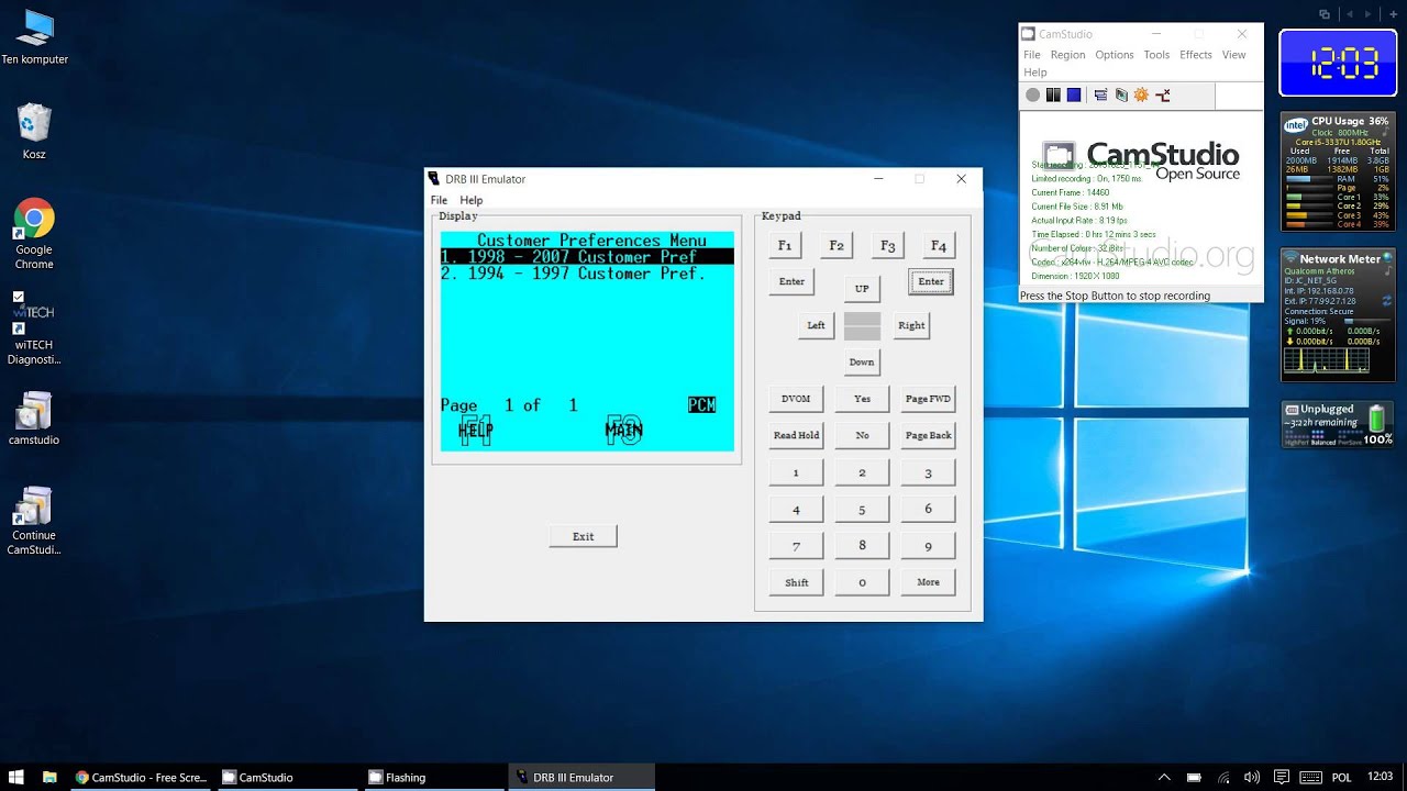 DRB3 Emulator + VCI Pod clone