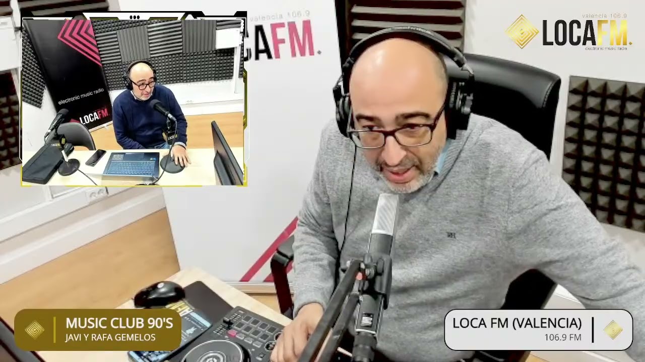 Music Club 90's (23-01-2026) - Emisión en directo de Loca FM (Valencia) - 106.9 FM