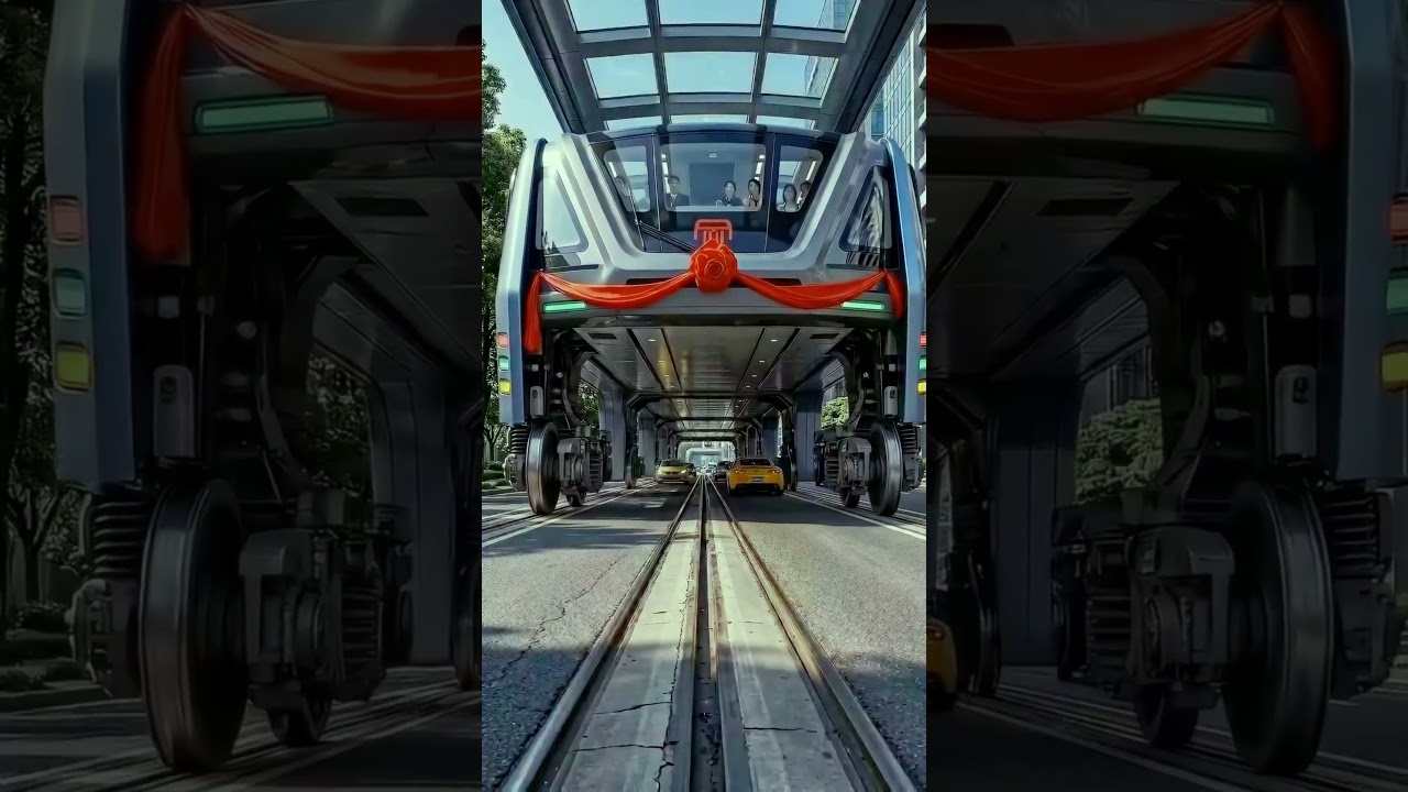 This Futuristic Bus Will Solve Traffic Forever! 😱🚌