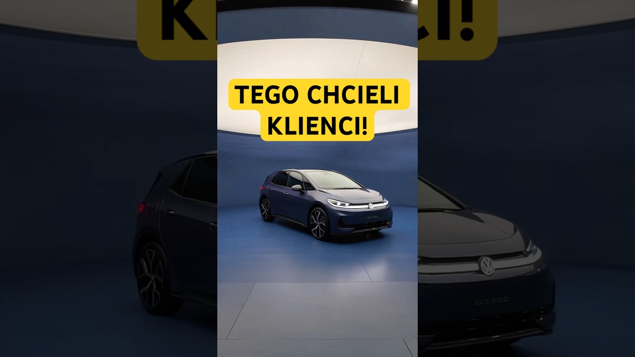 Volkswagen wreszcie posłuchał się klient&oacute;w. Efekt jest świetny! #volkswagen #volkswagenid3
