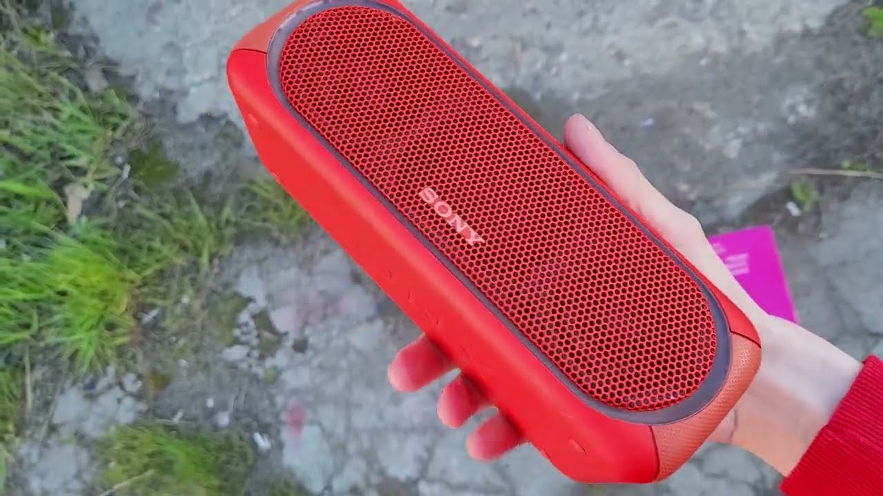 Sony srs-xb30 - тест на улице