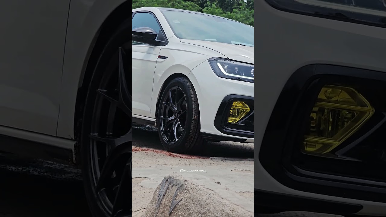 Volkswagen Virtus GT &mdash; now rolling with 17 inches Lenso Wheels and Goodyear TripleMax 2 Tyres 🔧🔥