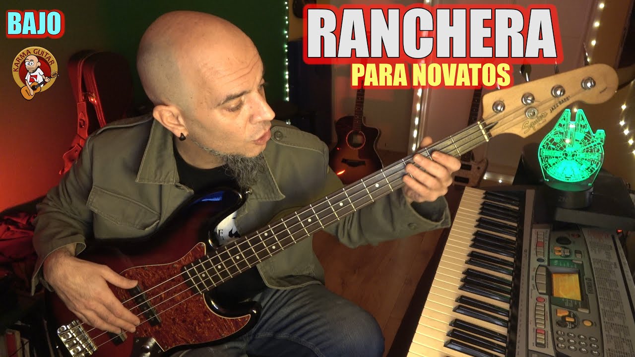 Como tocar RANCHERA MEXICANA en BAJO | Tutorial FÁCIL para Principiantes