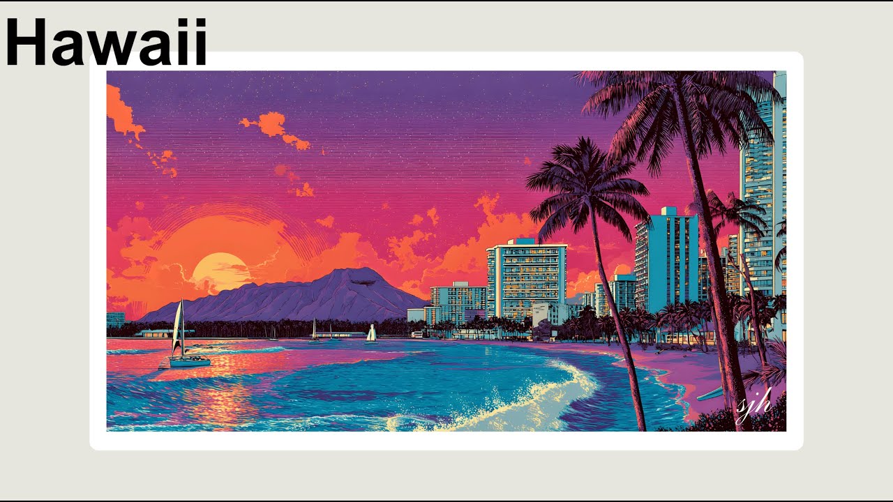 Jazz House Mix | (Hawaii Waikiki Sunset) Bolden, Berlioz | Jazzy House Grooves & Late Night Vibes