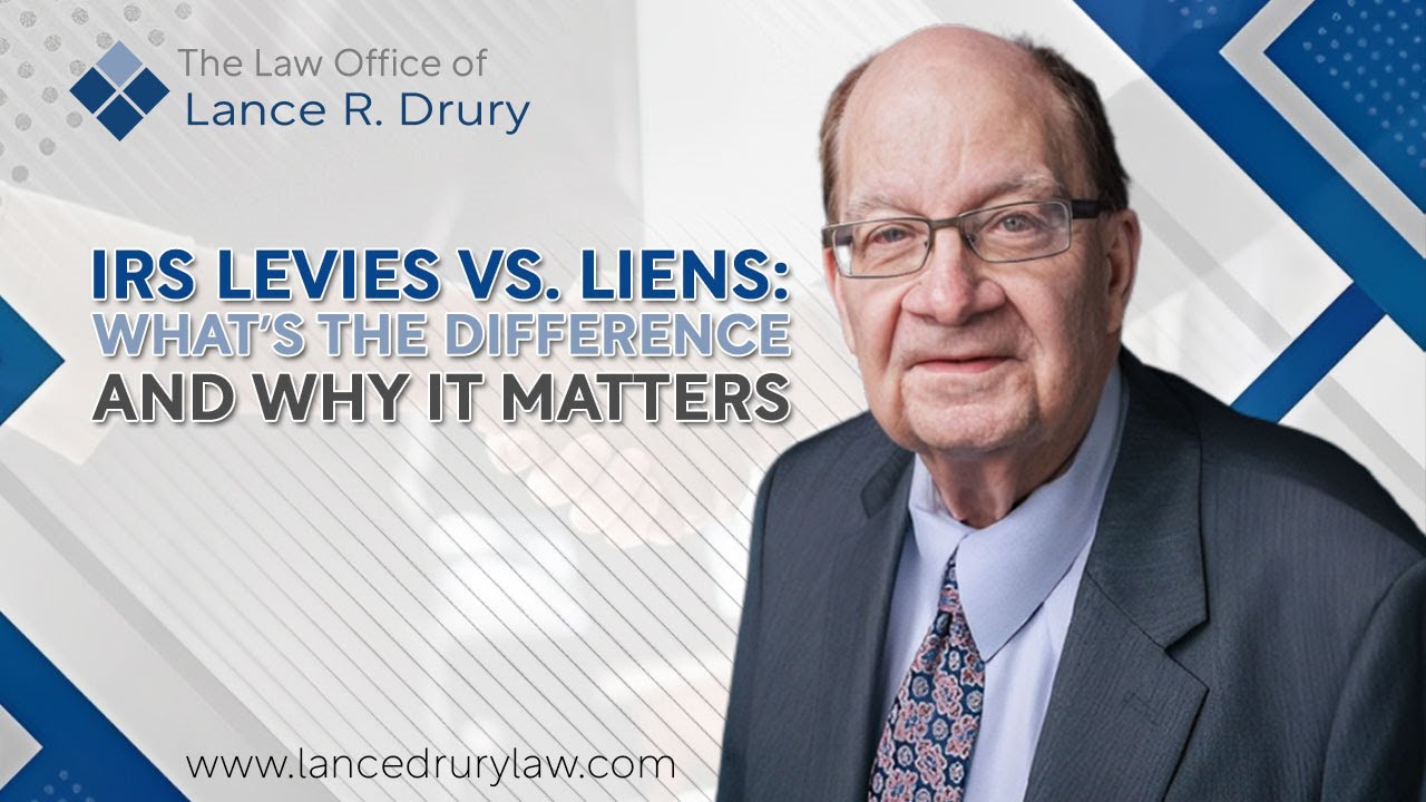 IRS Levies Vs. Liens: What’s The Difference And Why It Matters