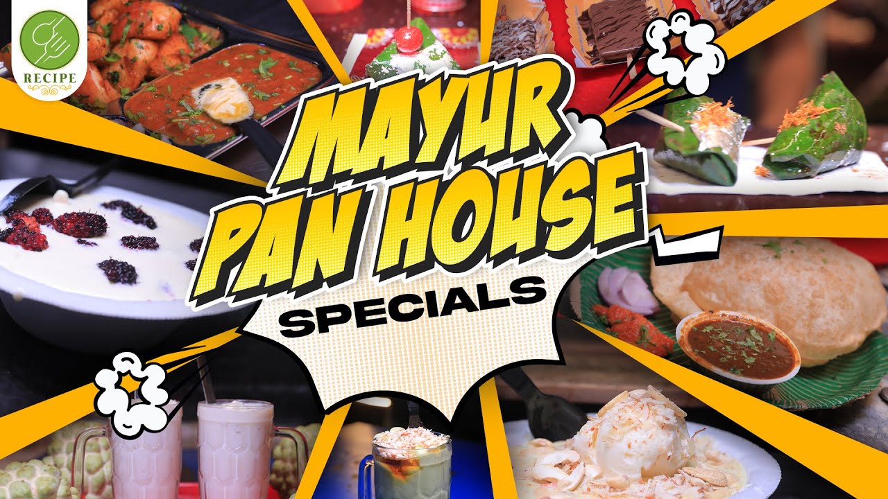 Full Menu Tour at Mayur Pan Masala | Hyderabad’s Iconic Veg Spot! | Recipe