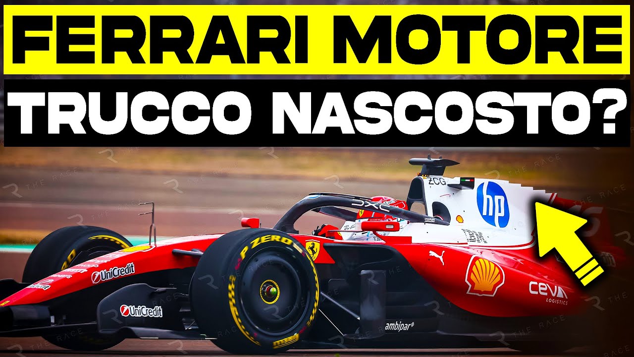 FERRARI SF-26! Il Cofano Motore potrebbe NASCONDERE UN TRUCCO SEGRETO per il 2026!