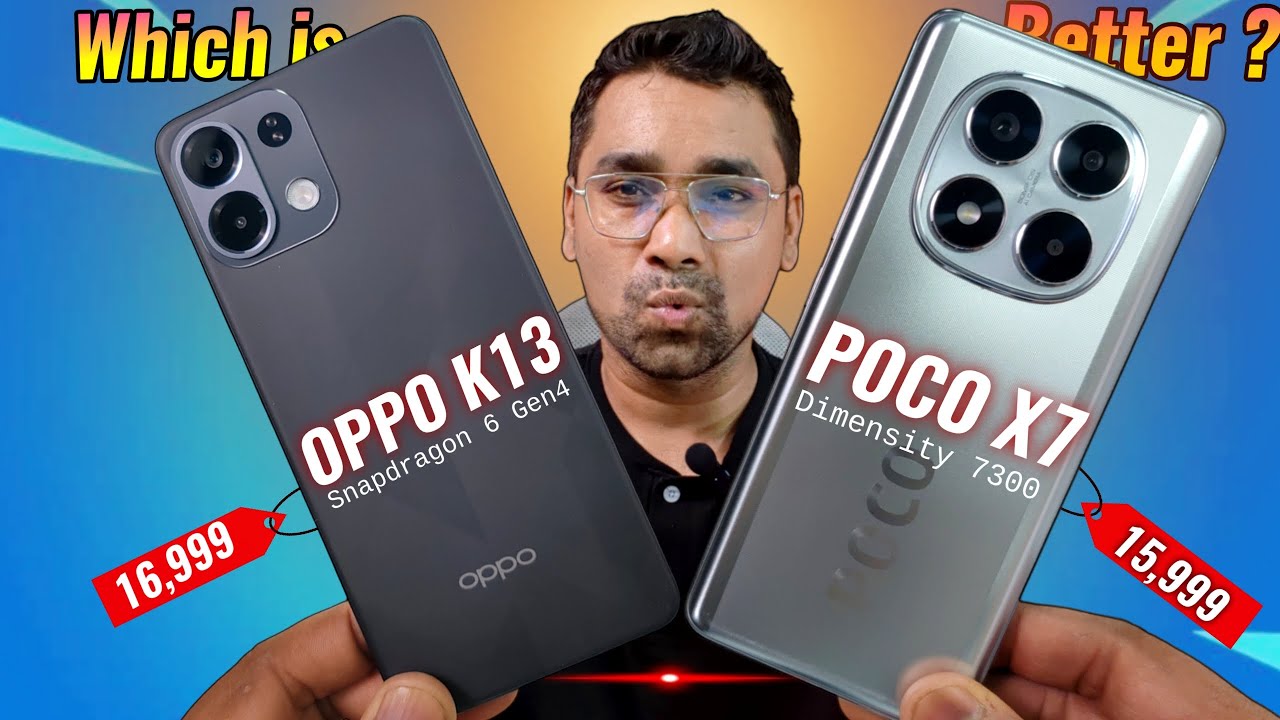 Тест скорости и полное сравнение OPPO K13 и POCO X7 | Лучший смартфон до 20 тыс.?