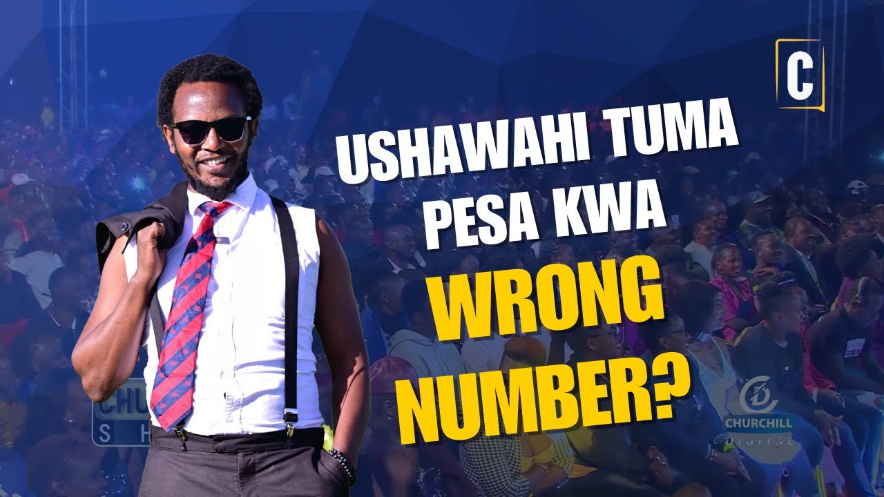 Ushawahi Tuma Pesa Kwa Wrong Number?  | Prof Hamo | Churchill Show Comedy