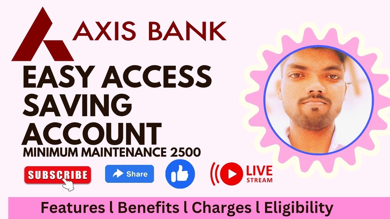 Axis Bank Easy Access Saving Account Details l Benefits l Charges l Opening l Technical Agent Vinod