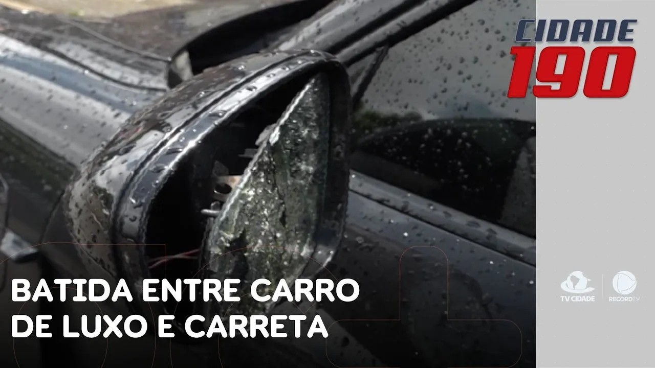 Batida entre carro e carreta causa congestionamento no sentido Maracanaú - Parangaba | Cidade 190