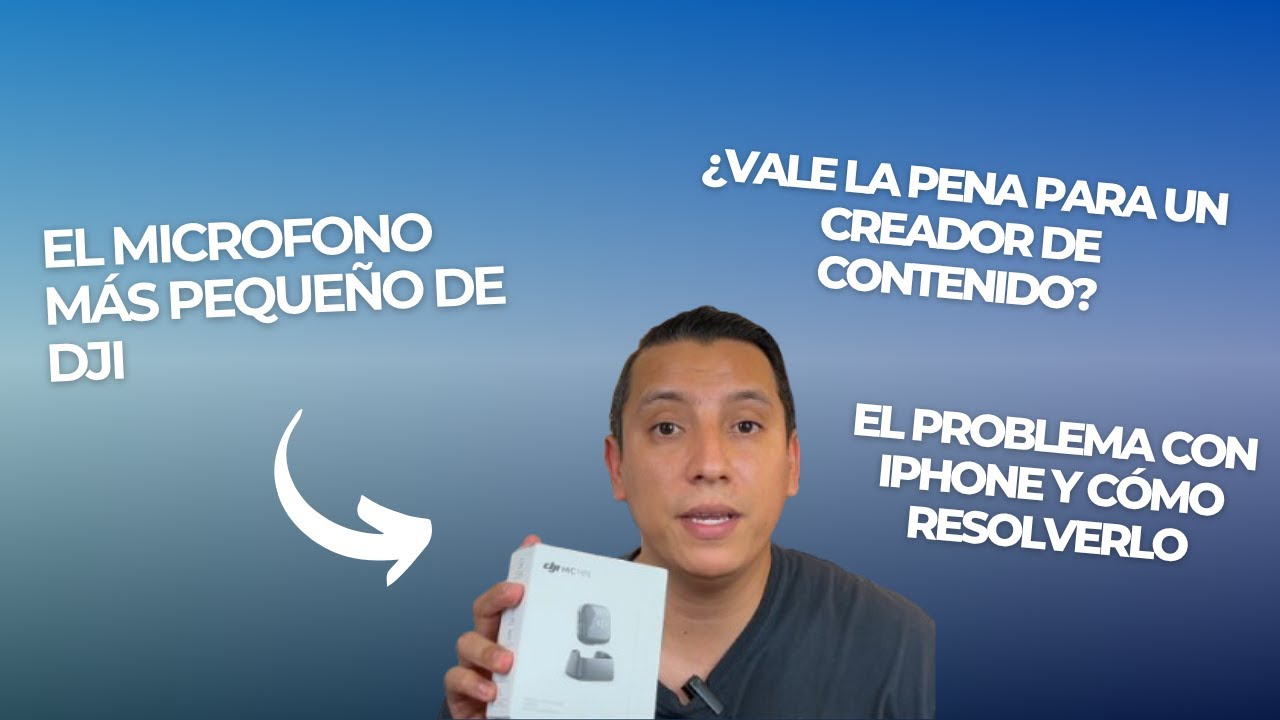 DJI MIC MINI: Unboxing, Prueba de Sonido y Compatibilidad con iPhone | ¿Vale la pena?