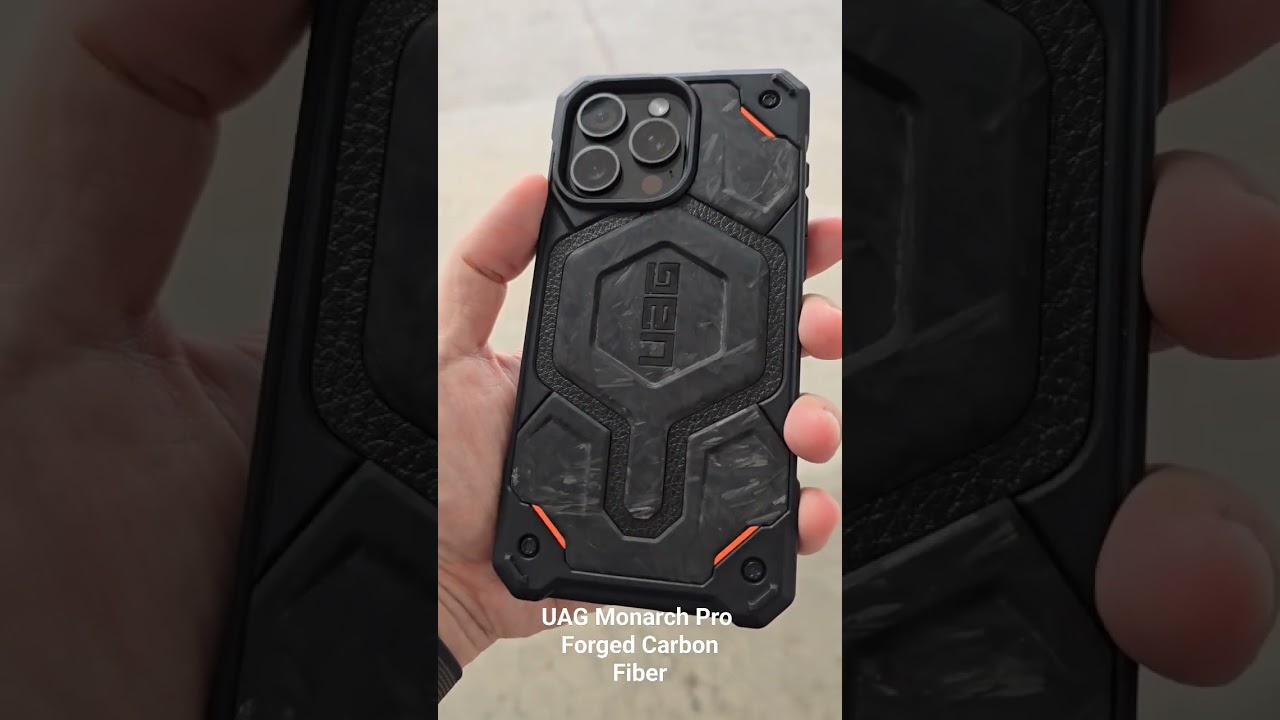 UAG Monarch Pro: Forged Carbon Fiber #uag iphone15promax #case #ForgedCarbonFiber #gadgets #iphone