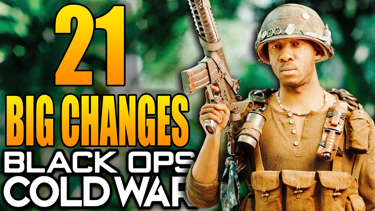 Black Ops Cold War: 21 Big Changes in Update Update 1.07