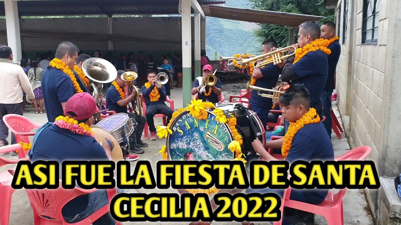 : ASI FUE LA FIESTA DE SANTA CECILIA 2022 EN OXELOCO YAHUALICA HIDALGO :