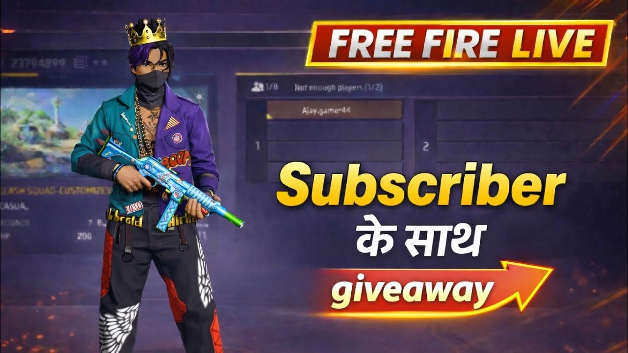 💎 FREE FIRE LIVE: Giveaway & Redeem Codes! 🎁 Diamond + Bundle Giveaway | Garena Free Fire