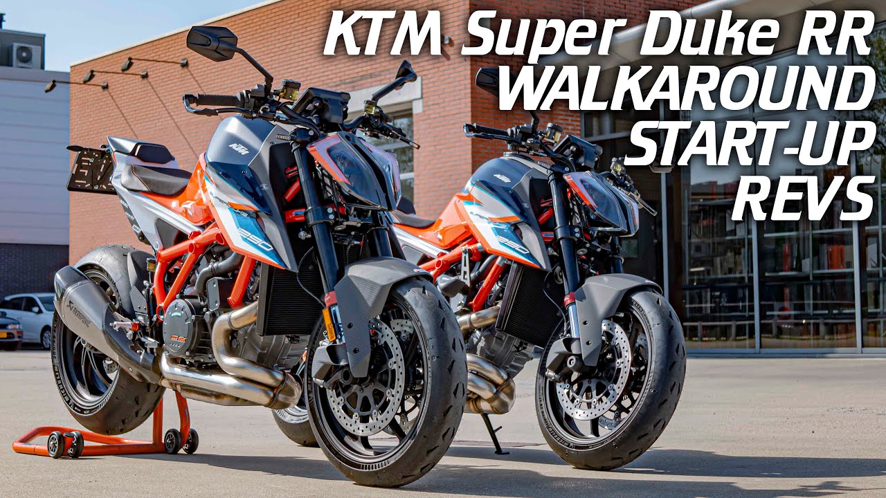 KTM SUPER DUKE RR [2021] START UP / REVS / WALKAROUND