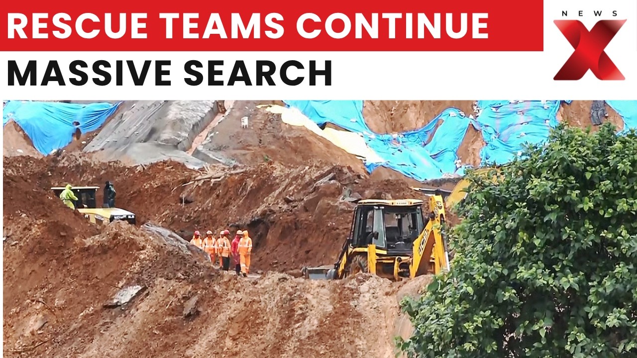 Wayanad Landslide: Death Toll Rises To 5, Kerala Rescue Teams Continue Search For Missing