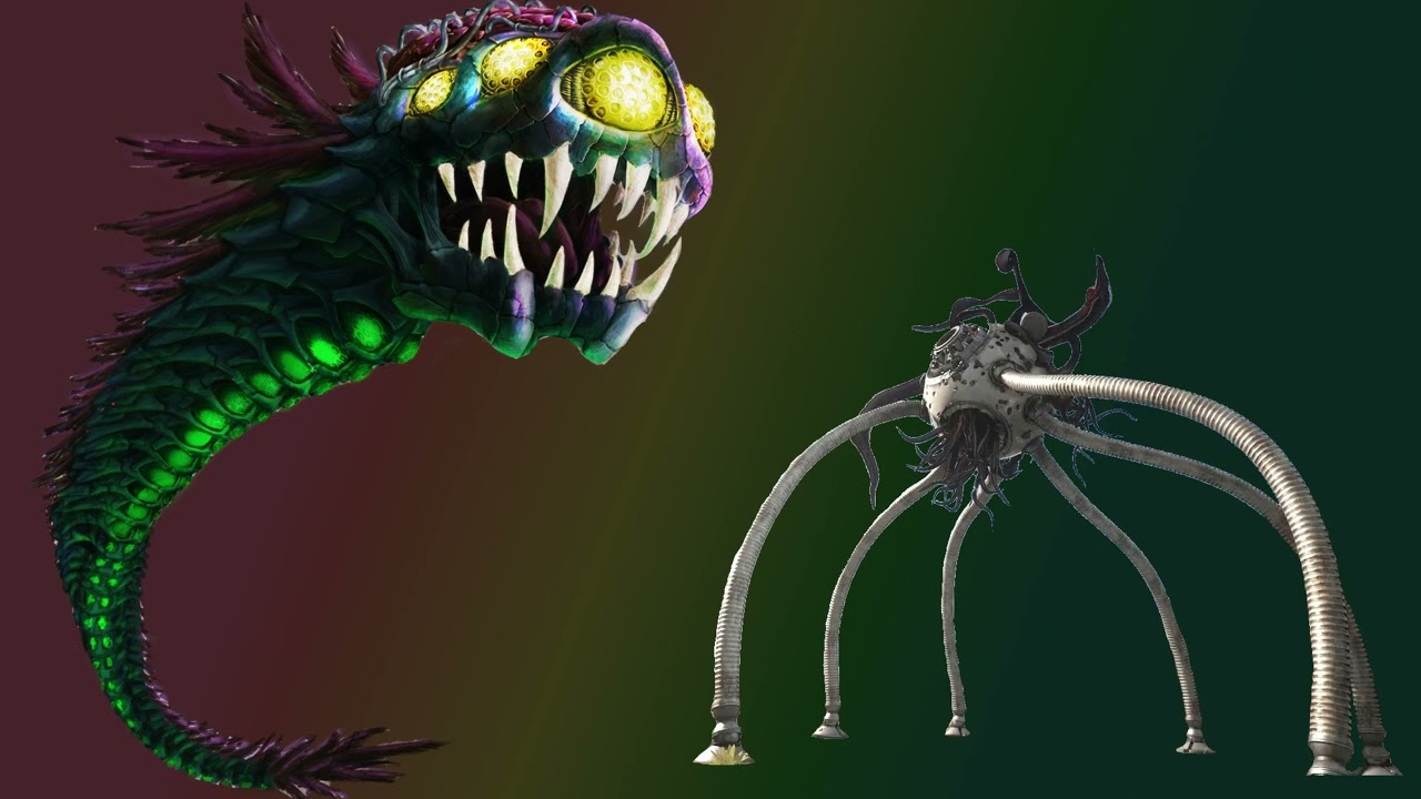 Metroid / Atomic Heart Mix: Dewdrop Vs Serris