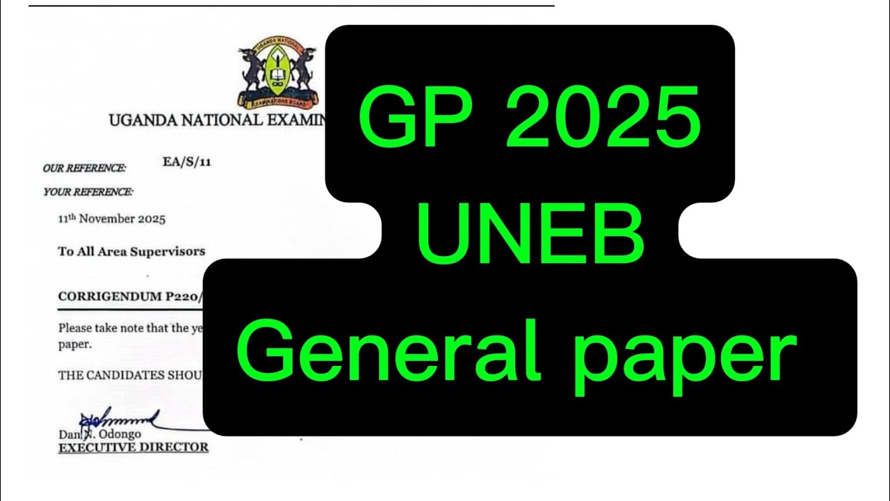 GP 2025 UNEB