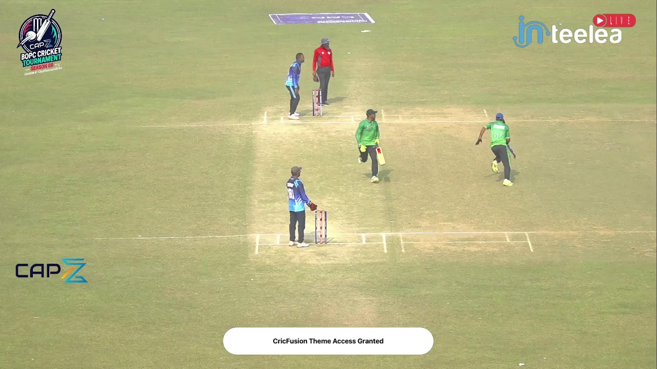 Capz BOPC Cricket Tournament Season 6 Powered By Outboundrix