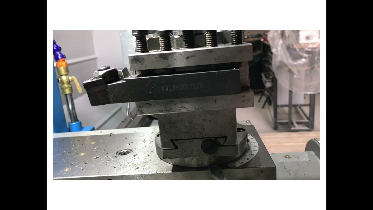 Correcci&oacute;n de holguras apretando cu&ntilde;as. HBM 360x1000 DRO