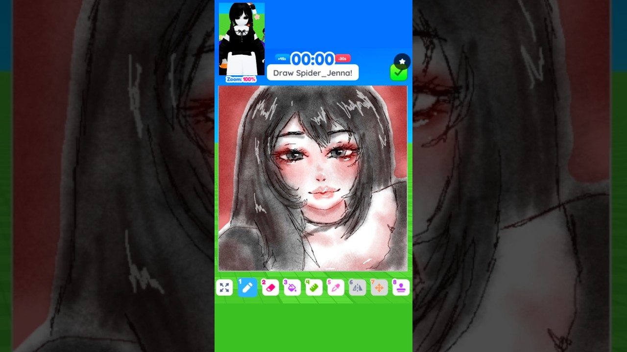 Draw me on ROBLOX✨&hearts;️(pt.126) #roblox #robloxdrawing​#artist