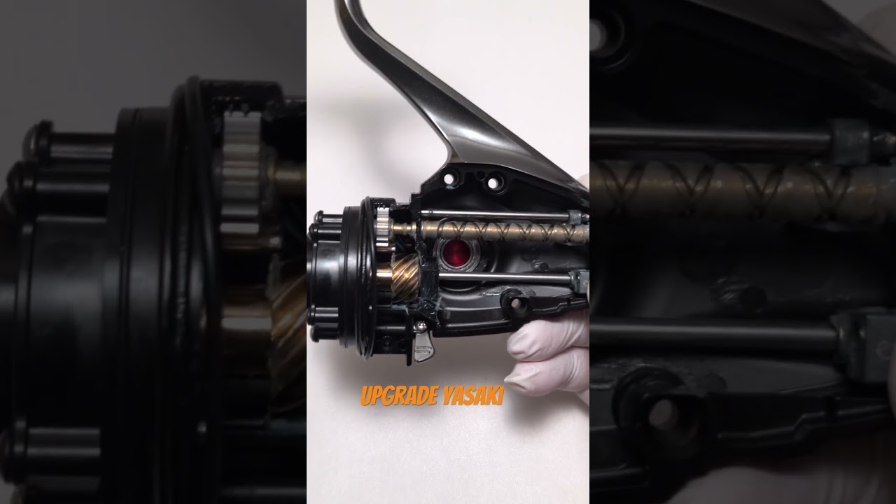 Upgrade shimano kisu with Yasaki shaft #surfcasting #fishing #carpfishing #viralshort #upgrade