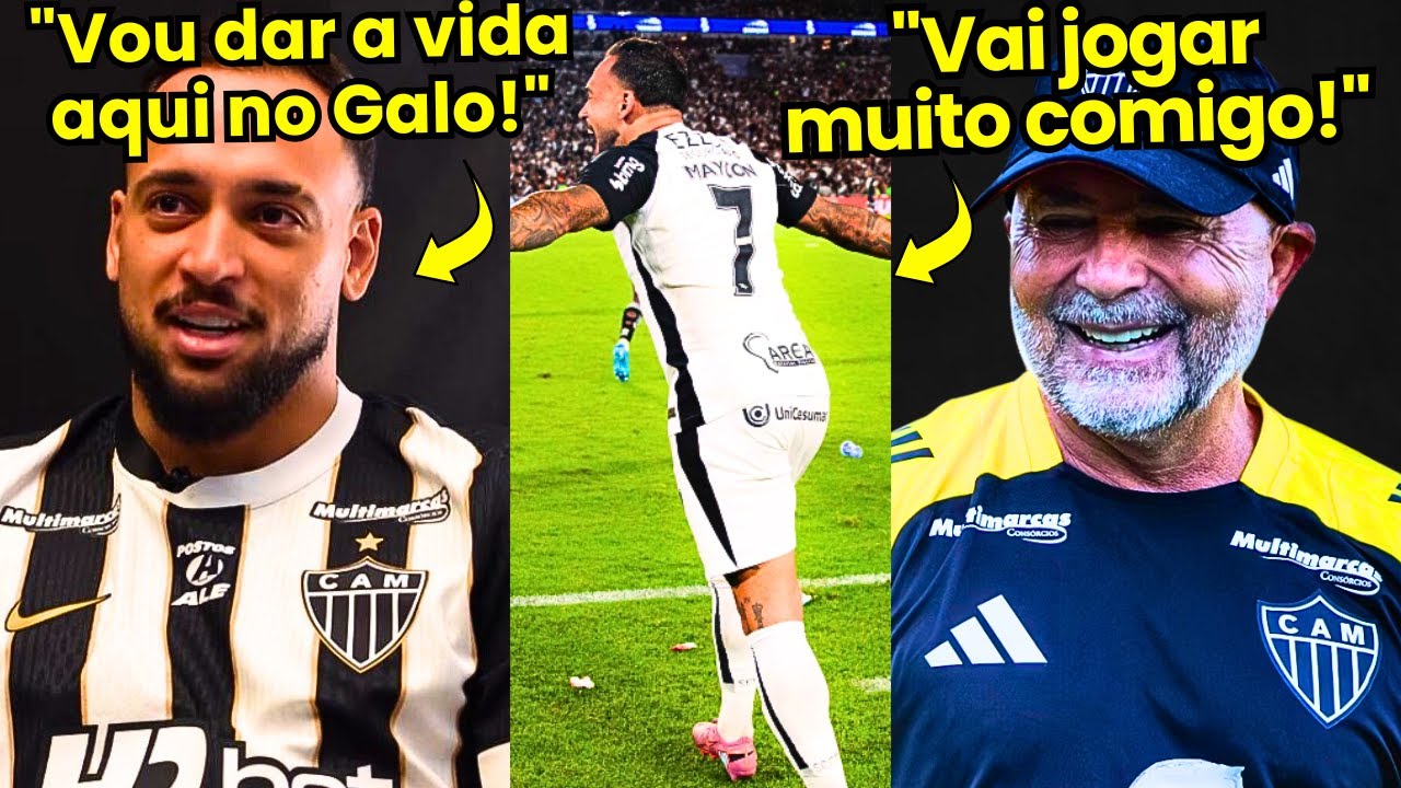 💥JÁ VESTIU O MANTO! MAYCON CHEGOU COM TUDO E OLHA SÓ O QUE ELE FALOU DE VIR AO GALO!