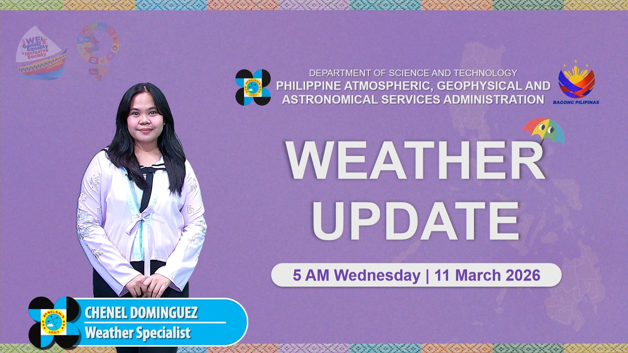 Public Weather Forecast issued at 5 AM | March 11, 2026 - Wednesday